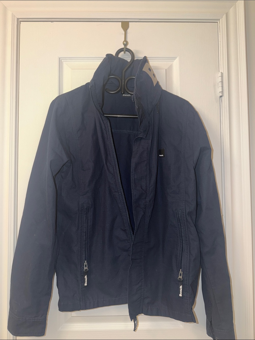 Bench Navy Lightweight Men's Zip-Front Jacket